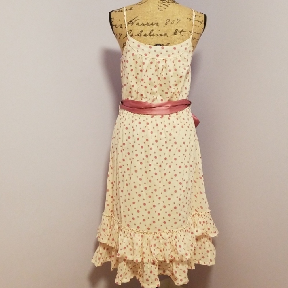 Gap Pink Polka Dot Dress - Picture 2 of 3